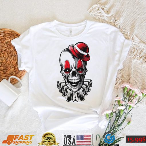 Skull Clown Halloween shirt