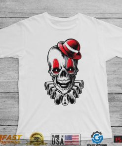 Skull Clown Halloween shirt