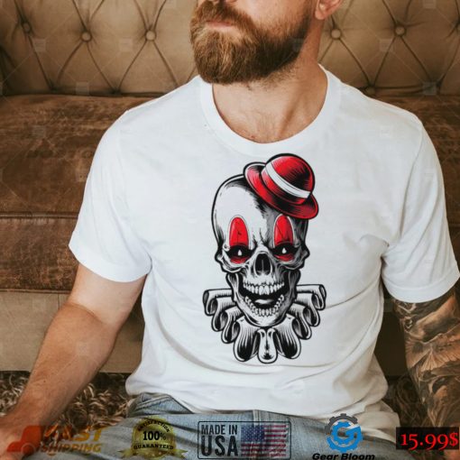 Skull Clown Halloween shirt