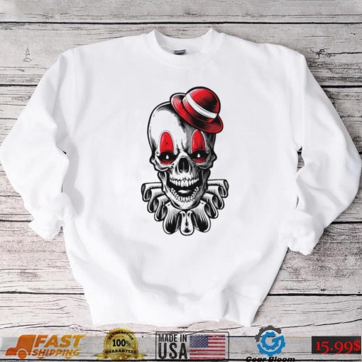 Skull Clown Halloween shirt