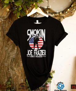 Smokin Joe Frazier world champion boxing and American flag t shirt