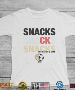 Snacks snacks snacks with Lynn and Sam jws lemon and ball t shirt