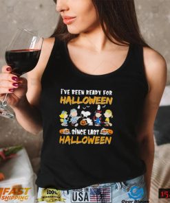 Snoopy And Peanuts Friends Love Been Ready For Halloween Since Last Charlie Brown Halloween Shirt