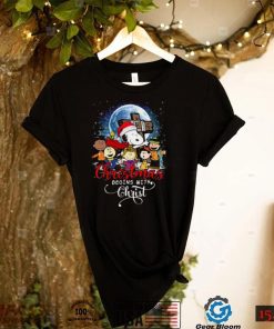 Snoopy Charlie Brown Woodstock Christmas Begins With Christ Charlie Brown Christmas T shirt