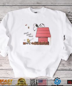 Snoopy Dog Autumn Maples T Shirt