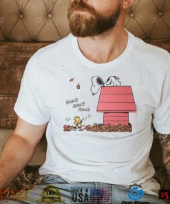 Snoopy Dog Autumn Maples T Shirt