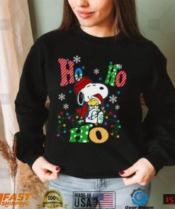 Snoopy Woodstock Charlie Brown Snowman Xmas Tree Merry, Snoopy Christmas Shirt