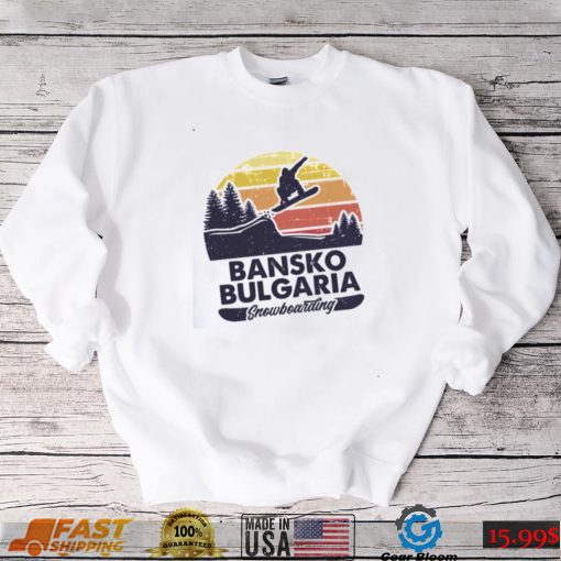 Snowboarding Bulgaria Design Unisex T Shirt