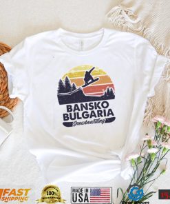 Snowboarding Bulgaria Design Unisex T Shirt