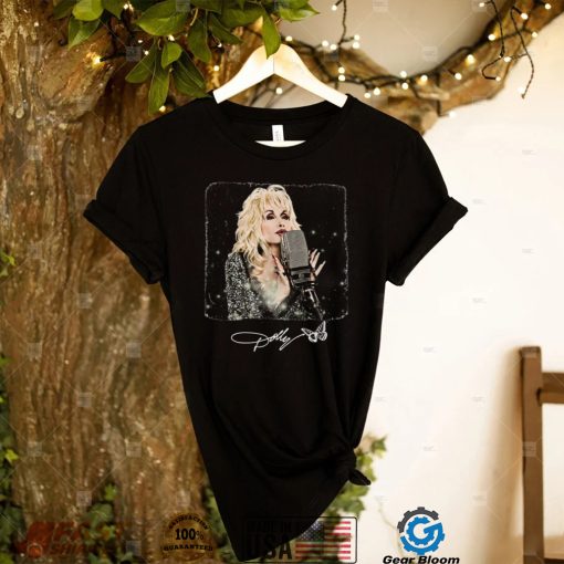 Dolly Parton On The Mic Dolly Parton T Shirt