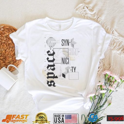 Space Synchronicity Atomic Lorem Ipsum shirt