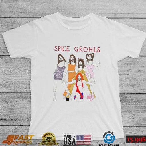 Spice Grohls funny band shirt