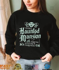 Spooky House Knoebels Haunted Mansion A terrifying adventure in darkness shirt