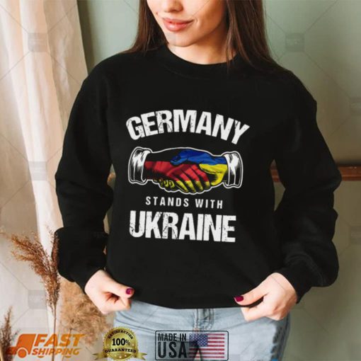 Stands With Ukraine Ukrainian Flag German Political Unisex Sweatshirt