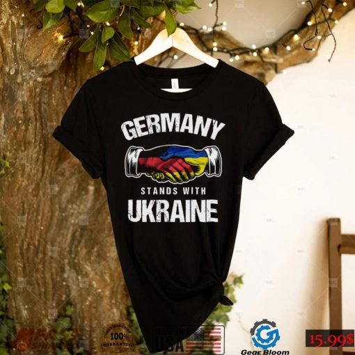 Stands With Ukraine Ukrainian Flag German Political Unisex Sweatshirt