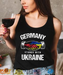 Stands With Ukraine Ukrainian Flag German Political Unisex Sweatshirt