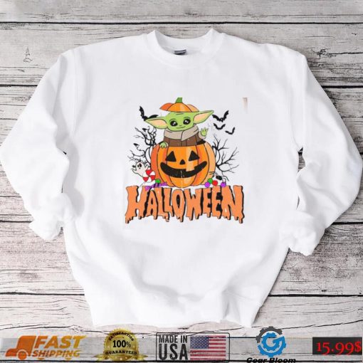 Star Wars Baby Yoda Pumpkin Halloween Shirt, Disney Vacation Shirt