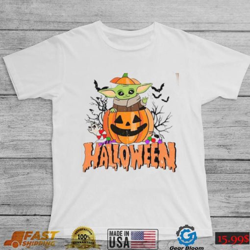 Star Wars Baby Yoda Pumpkin Halloween Shirt, Disney Vacation Shirt