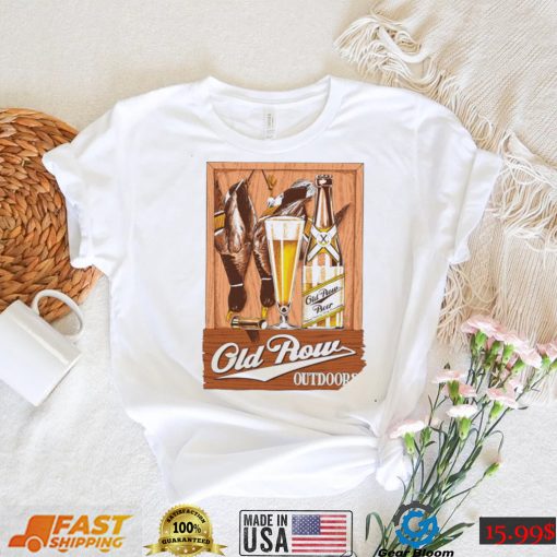 Old Row Beer Outdoors Duck beer pigment Dyed shirt