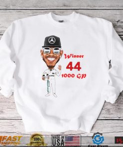 1000th Grand Prix Winner Lewis Hamilton Car Racing Unisex T Shirt