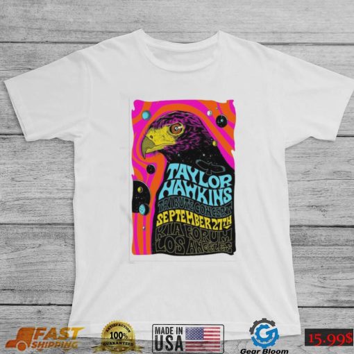 Taylor Hawkins tribute concert sept 27th LA Los Angeles t shirt