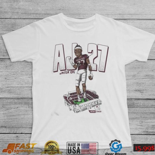 Texas A M Antonio Johnson Aj 27 Shirt