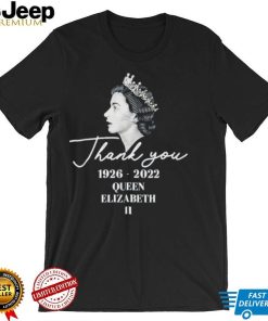 Thank You Elizabeth II 1926 2022 Queen Elizabeth II shirt