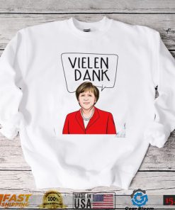 Thank You Vielen Dank Angela Merkel German Political Unisex T Shirt