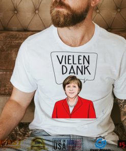 Thank You Vielen Dank Angela Merkel German Political Unisex T Shirt