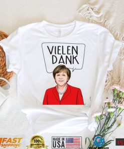 Thank You Vielen Dank Angela Merkel German Political Unisex T Shirt