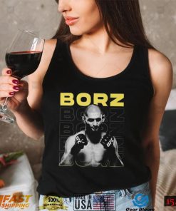 The Borz Khamzat Chimaev T shirt Long Sleeve, Ladies Tee