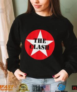 The Clash Circle Black Star T Shirt
