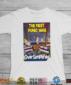 The First Punic War Oversimplified video game shirt