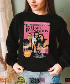 The Hart Foundation Coliseum Home Video Cover Shirt