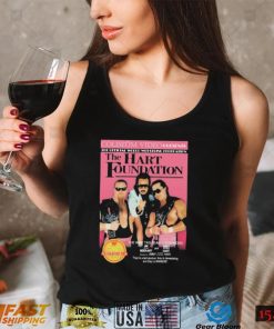 The Hart Foundation Coliseum Home Video Cover Shirt