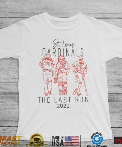 The Last Run Baseball St Louis Cardinals T Shirt