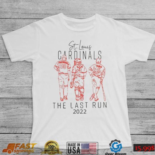 The Last Run Baseball St Louis Cardinals T Shirt