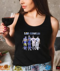 The Los Angeles Sports Team Players Signatures Shirt