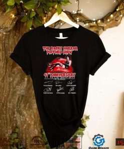 The Rocky Horror Picture Show 47Th Anniversary 1975 2022 Shirt Cast Signature