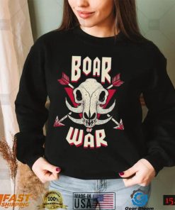 The Wild Boar skull Boar of War Halloween shirt