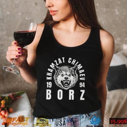 The Wolf Borz 1994 Khamzat Chimaev T shirt Long Sleeve, Ladies Tee