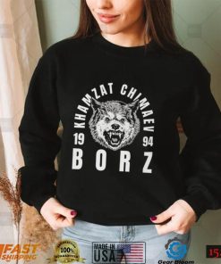 The Wolf Borz 1994 Khamzat Chimaev T shirt Long Sleeve, Ladies Tee