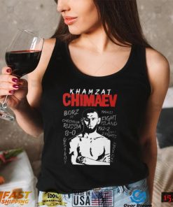 The Wolf Borz Destroy Khamzat Chimaev T shirt Long Sleeve, Ladies Tee