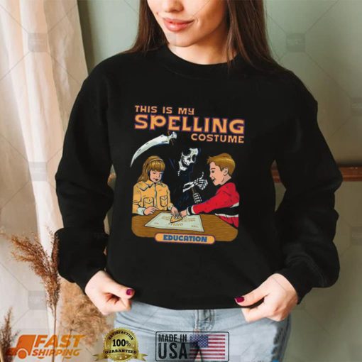 This Is My Spelling Costume Halloween Shirt