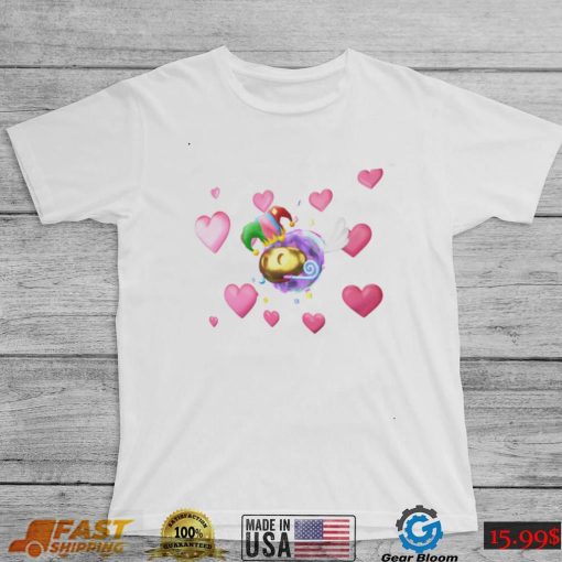 Top motomoji Dfinity hearts shirt