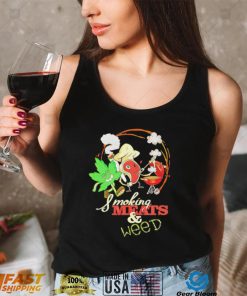 Top smoking meats weed funny shirt