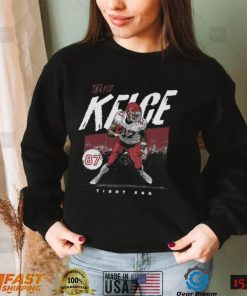 Travis Kelce Kansas City Chiefs Tight End Grunge Shirt