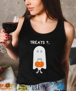 Treats please cute ghost Halloween shirt