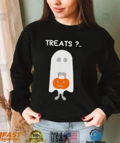 Treats please cute ghost Halloween shirt