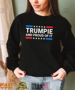 Trumpie And Proud Of It Trumpie Trump 2024 Usa Flag T shirt